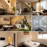 My House 8, Familiale -climatisation-metro Apartment *